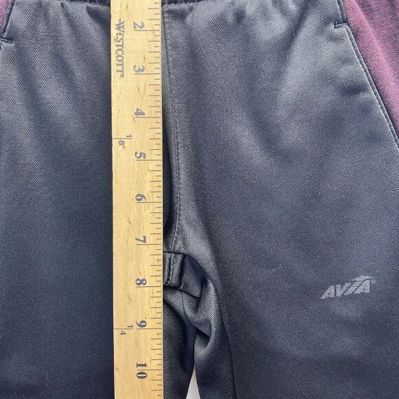 Avia Athletic Drawstring Waist Jogger Pants Boys Small (8) Black Side Pockets - Picture 5 of 16